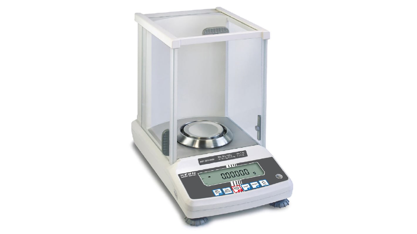 Kern ABT 120-4NM Analytical Balance Weighing Scale, 120g Weight Capacity PreCal