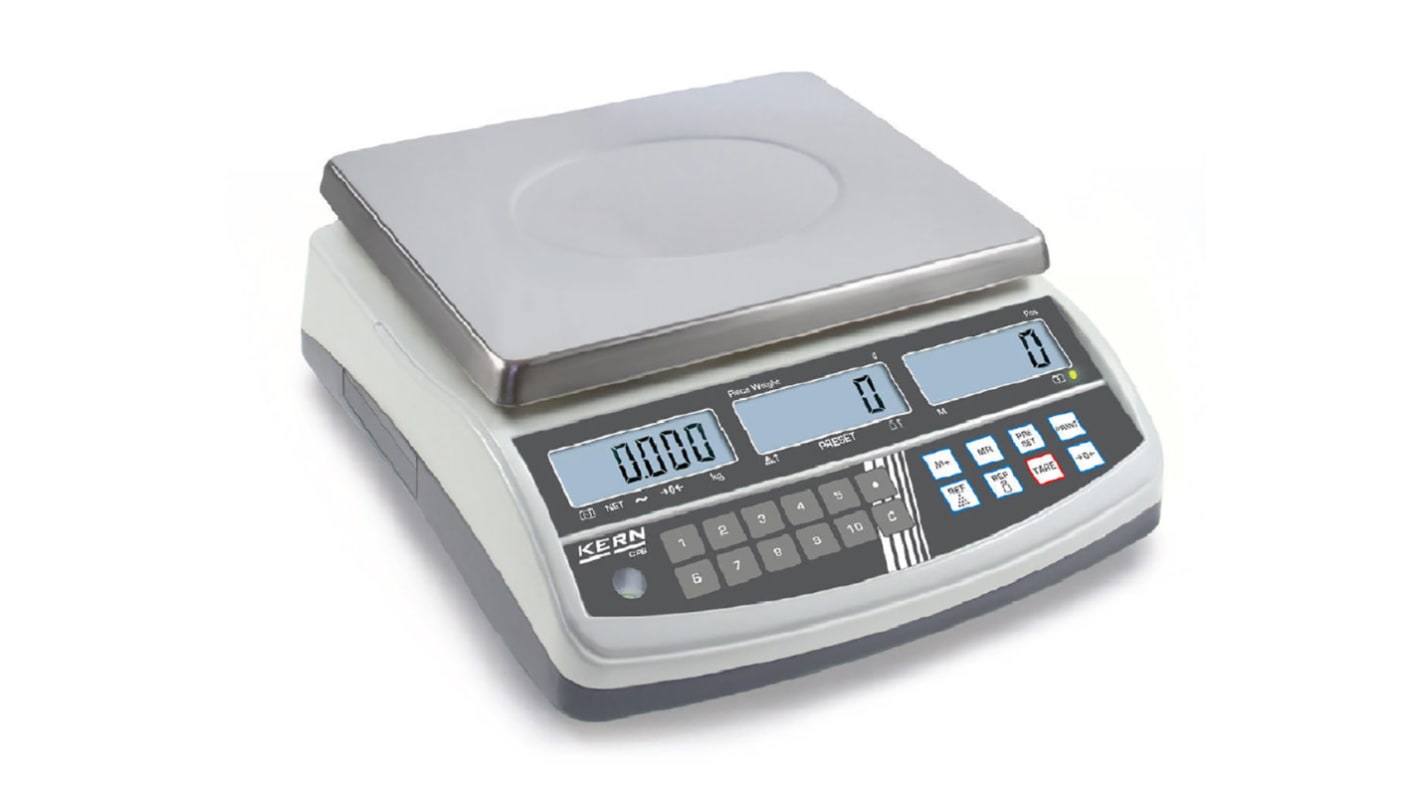 Balance Compteuse Kern CPB 6K1DM+C., max. 6kg, résolution 0,001 kg, 0,002 kg, PreCal