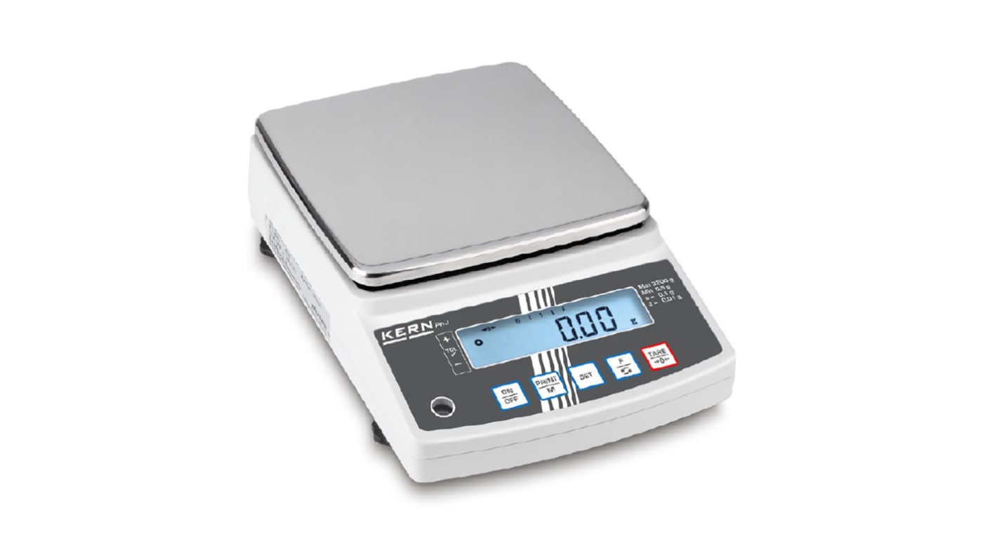 Kern Weighing Scale, 620g Weight Capacity Type B - North American 3-pin, Type C - European Plug, Type G - British 3-pin