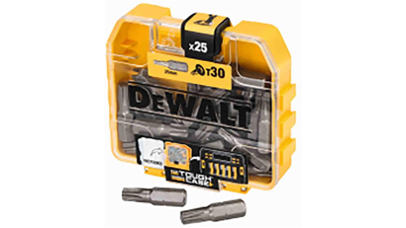 Inserto per cacciaviti Torx DeWALT, 25 (Per Confezione) pezzi, T30