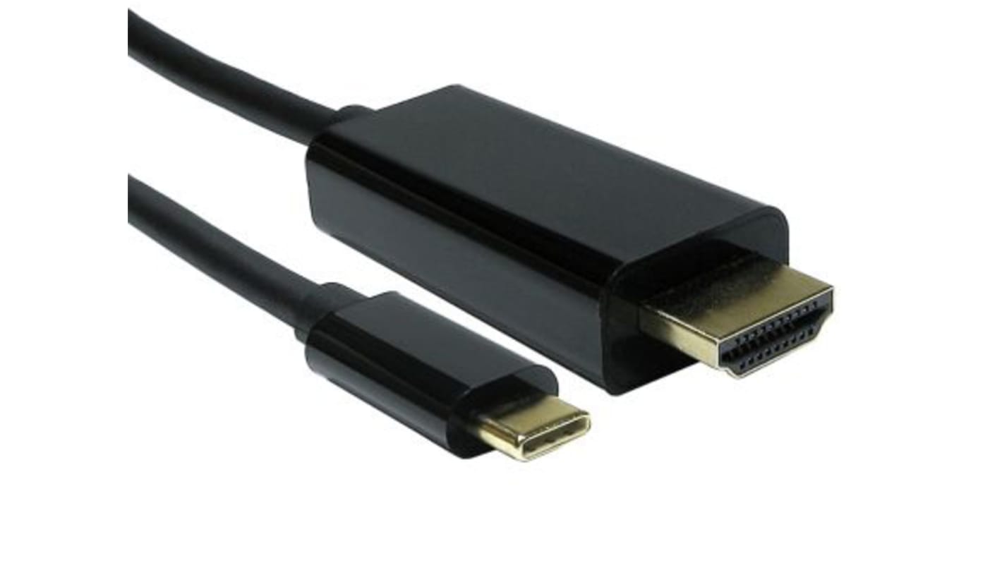 Cable USB 3.1 RS PRO, con A. USB C Macho, con B. HDMI Macho, long. 3m, color Negro, cable usb c 3m - Vimarsana News