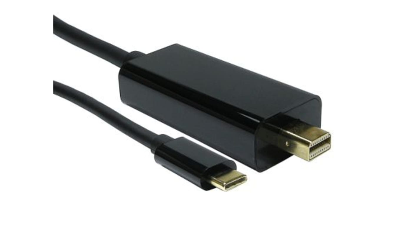 RS PRO USB-kábel, USB C - Mini kijelző port