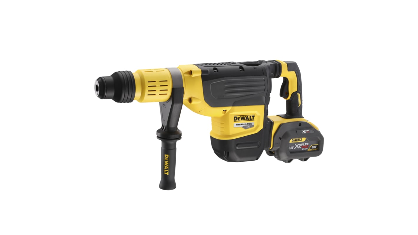 Perceuse SDS Sans fil DeWALT 54V 12Ah Li-Ion Type C - Prise européenne