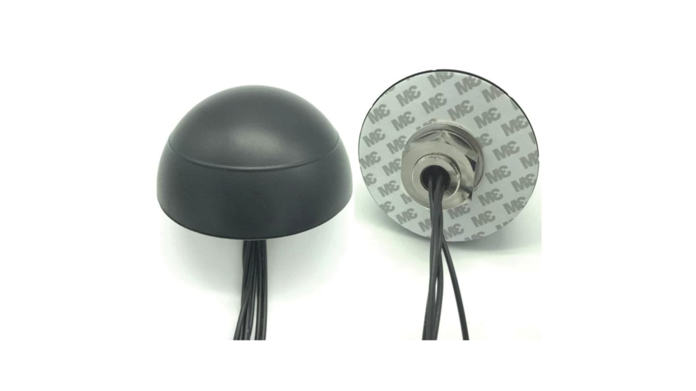 Omnidirezionale Antenna multibanda RF Solutions ANT-M5PUK-SMA Foro passante/bullonato Cupola 2dB 4G (LTE), GPS, WiFi