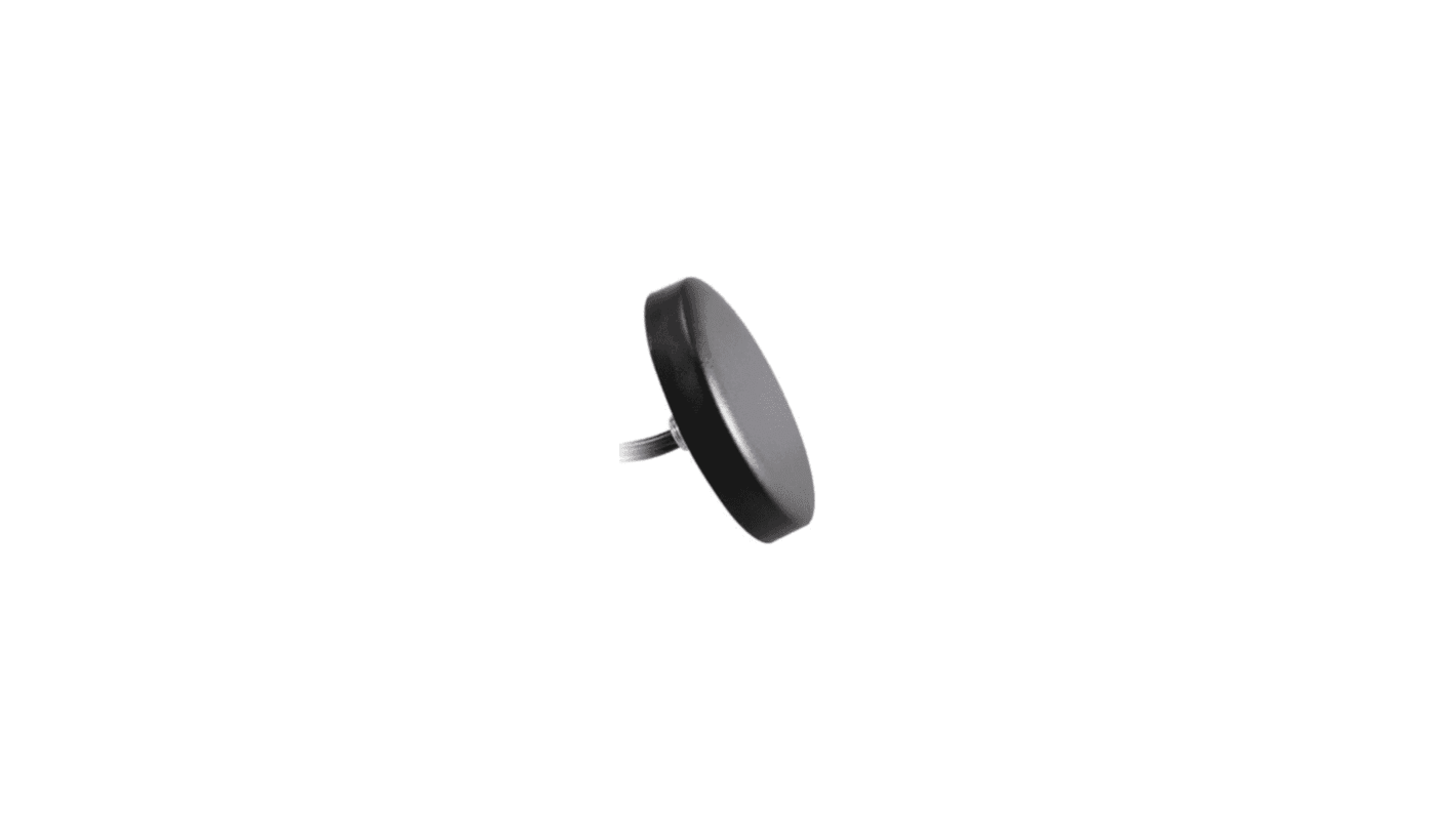 RF Solutions ANT-GSMPUKS4-SMA Puck Multiband Antenna with SMA Connector, 2G (GSM/GPRS), 3G (UTMS), 4G (LTE)