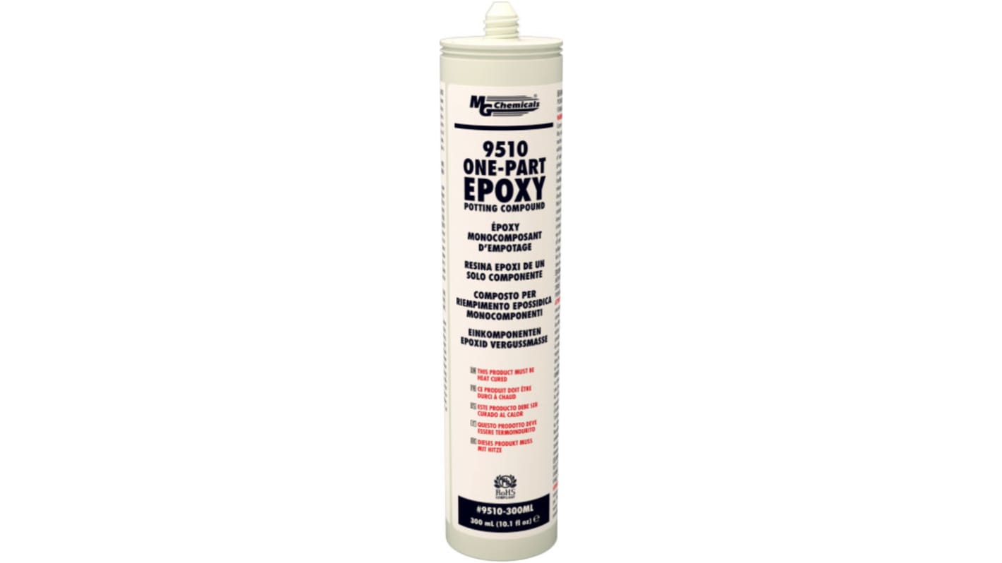 MG Chemical 9510300ML Black Epoxy Epoxy Resin Adhesive 300 ml RS