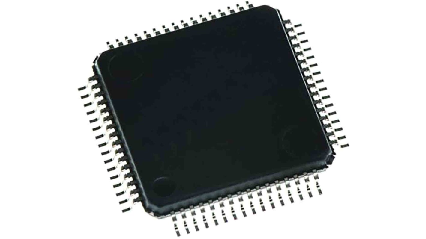 Microcontrôleur, 32bit, 32 Ko RAM, 512 Ko, 80MHz, LFQFP 100, série RX24T
