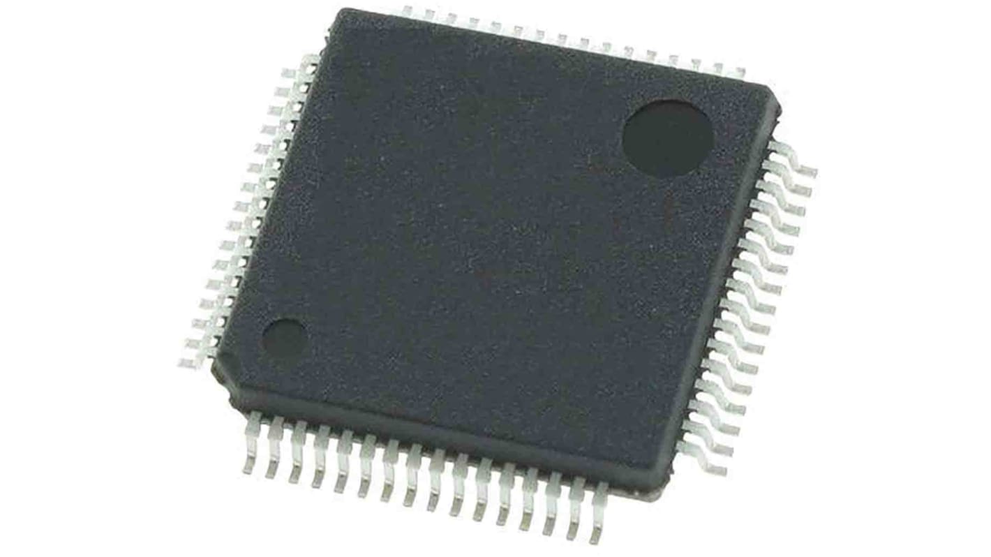 Microcontrollore Renesas Electronics, RX, LQFP, RX631, 64 Pin, Montaggio superficiale, 32bit, 100MHz