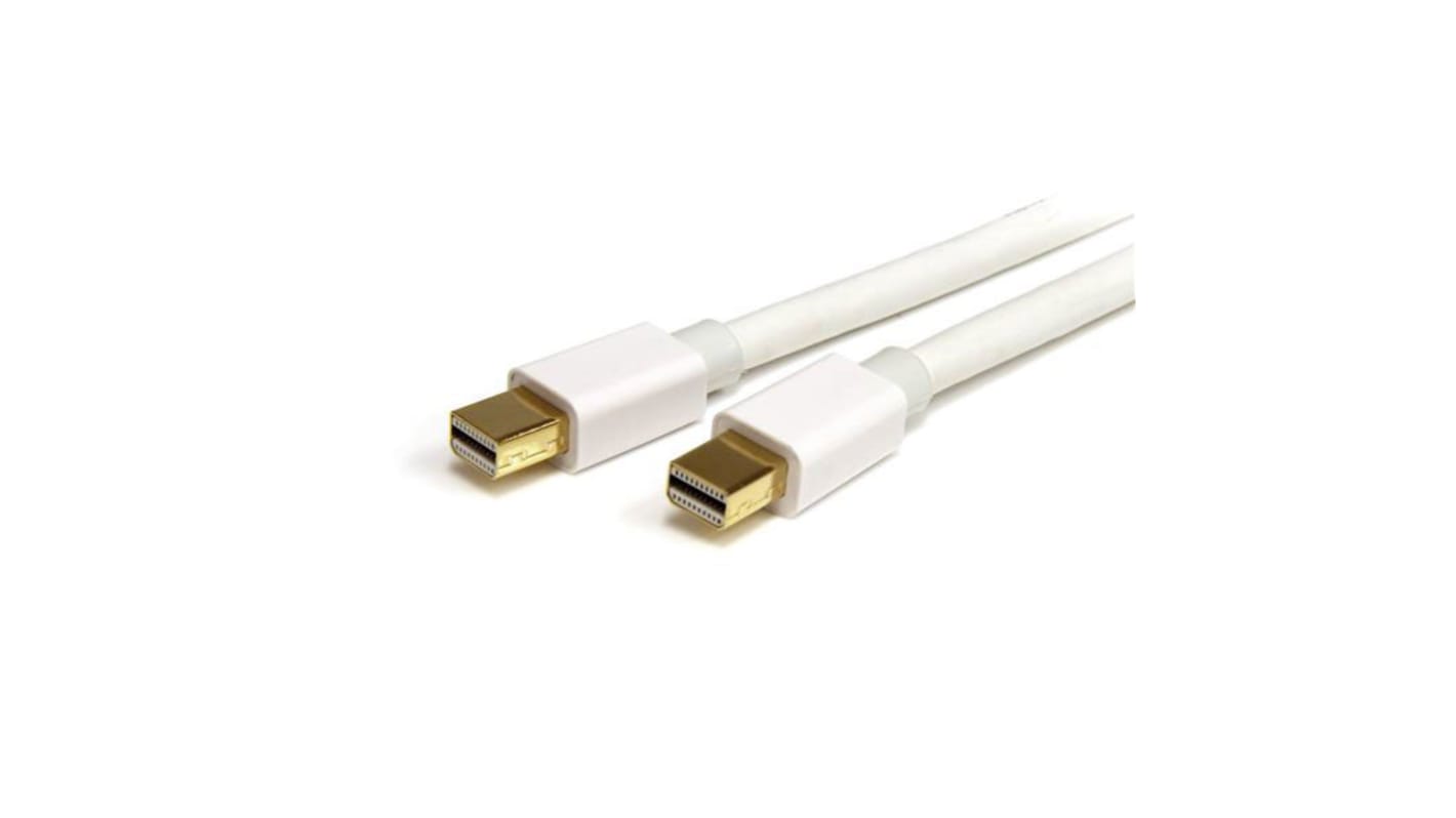 Kabel DisplayPort długość 2m B: Złącze DP (Display Port) Mini męskie A: Złącze DP (Display Port) Mini męskie v. 1.2