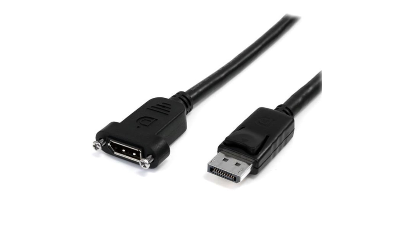 Câble DisplayPort StarTech.com, DisplayPort/ DisplayPort M /F en 1m Noir