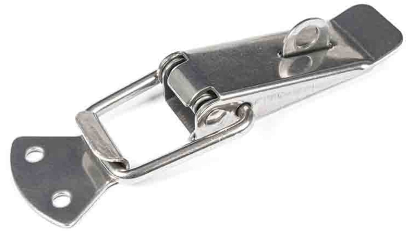 RS PRO Stainless Steel Lockable Toggle Latch, 116 x 36 x 17mm