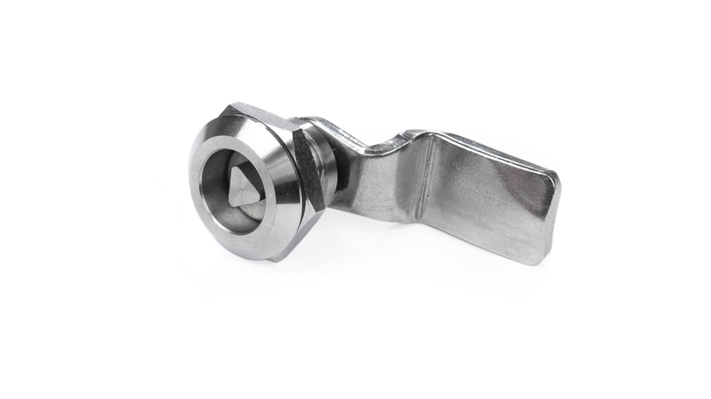 Llave triangular RS PRO de Acero inoxidable Plata, Cabezal Triangular para desbloquear