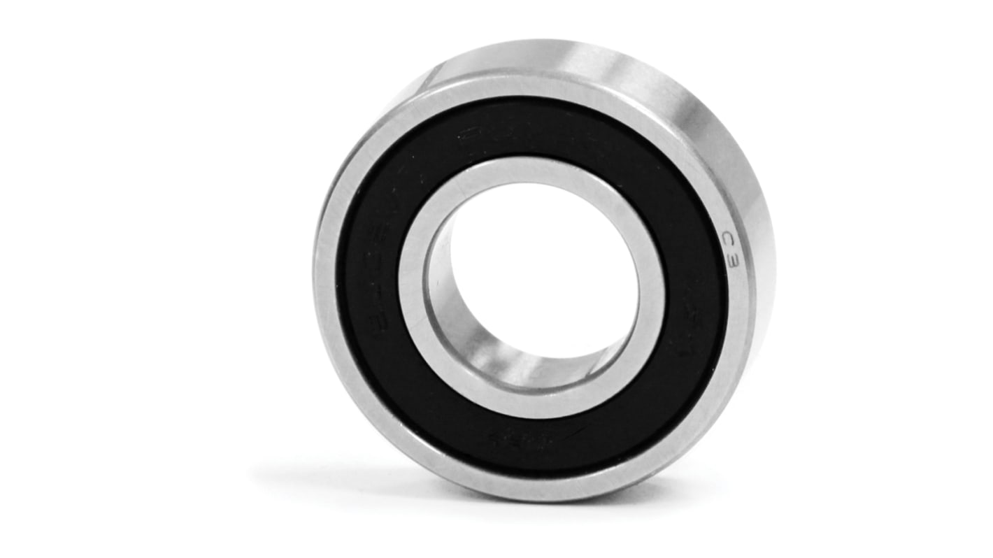 NSK 6204VVC3E Single Row Deep Groove Ball Bearing- Non Contact Seals On Both Sides 20mm I.D, 47mm O.D