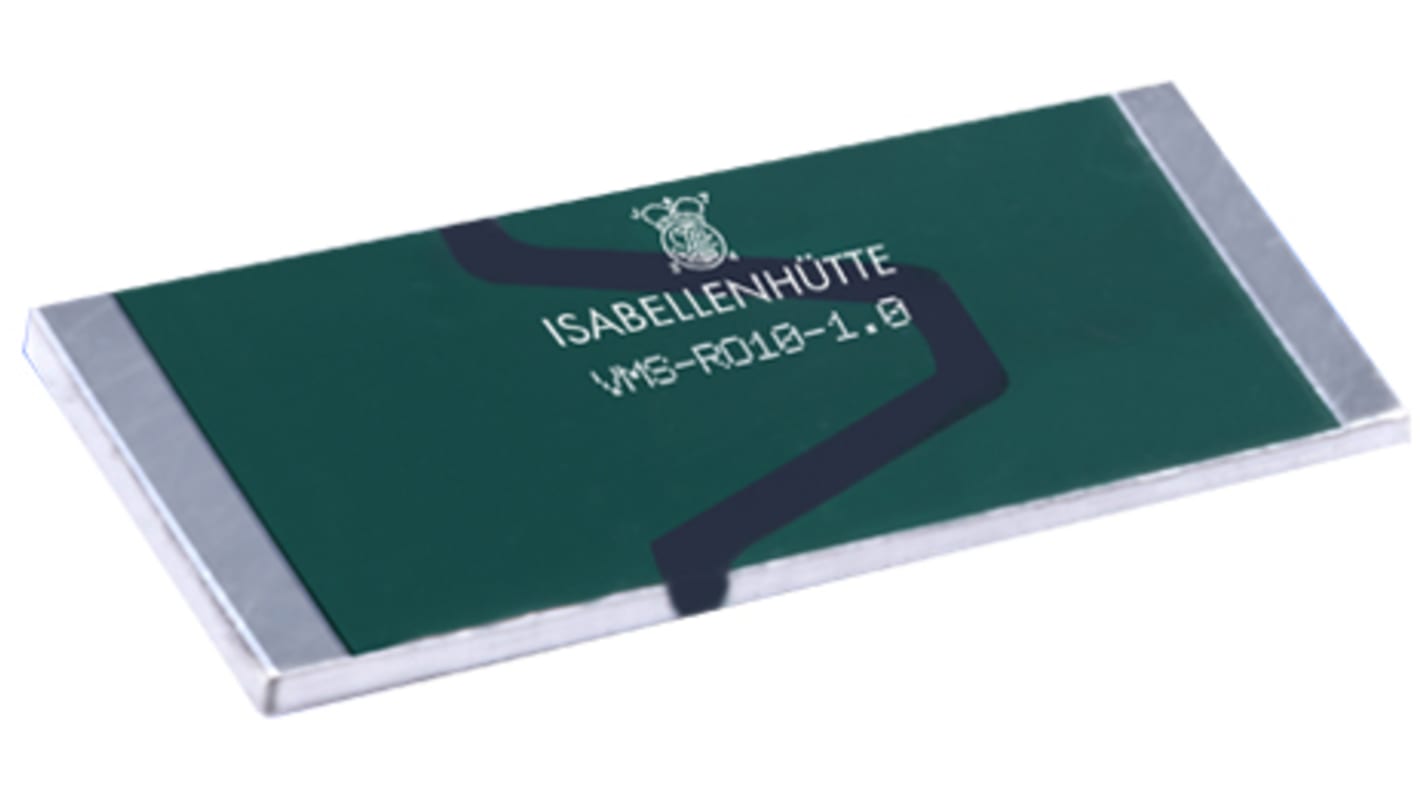 Isabellenhütte VMS, , AEC-Q200 SMD-Widerstand 10mΩ ±1% / 3 W @ 95°C <20ppm/K, 2512 (6432M) Gehäuse