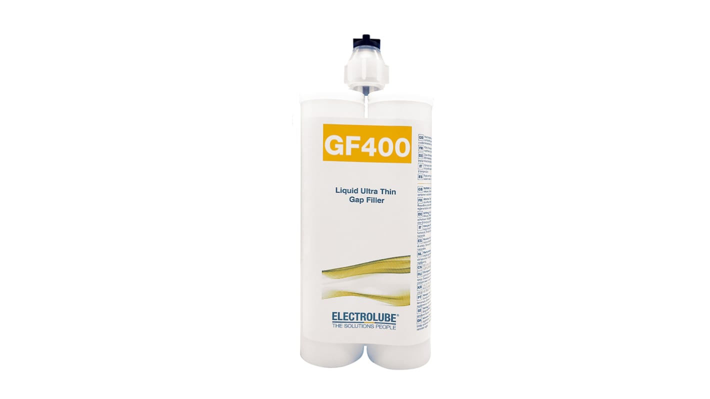 Electrolube GF400 Wärmeleitkleber Flüssig, Doppelkartusche 50 ml, für Metall, Kunststoff