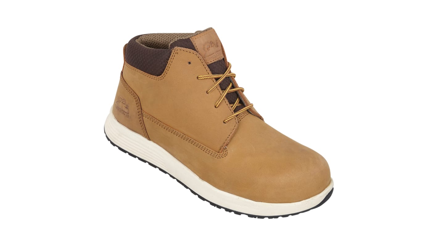 Himalayan 4412 Tan Non Metallic Toe Capped Unisex Safety Boots, UK 4, EU 37