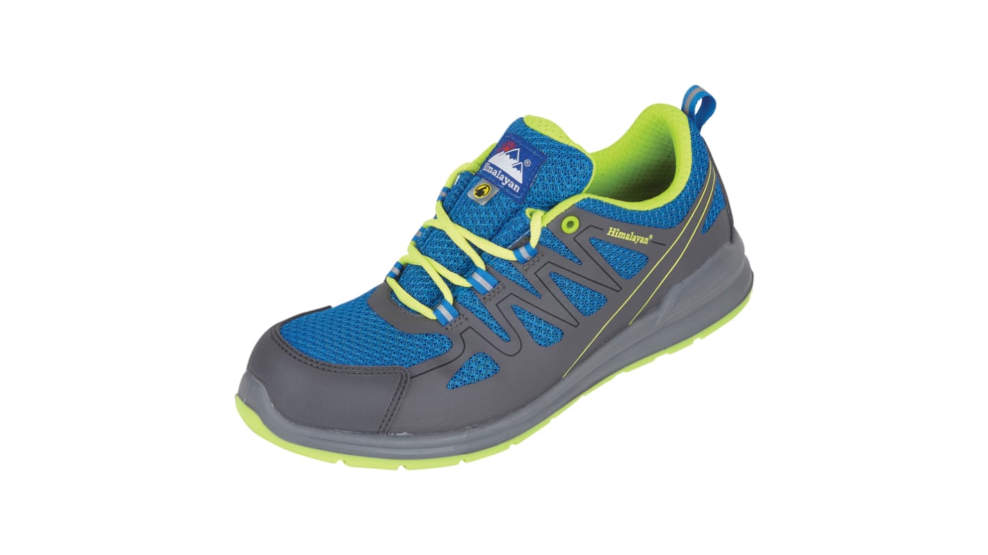 Scarpe sportive antinfortunistiche S1P Himalayan 4331, , Unisex tg. 37, col. Blu, con puntale di sicurezza