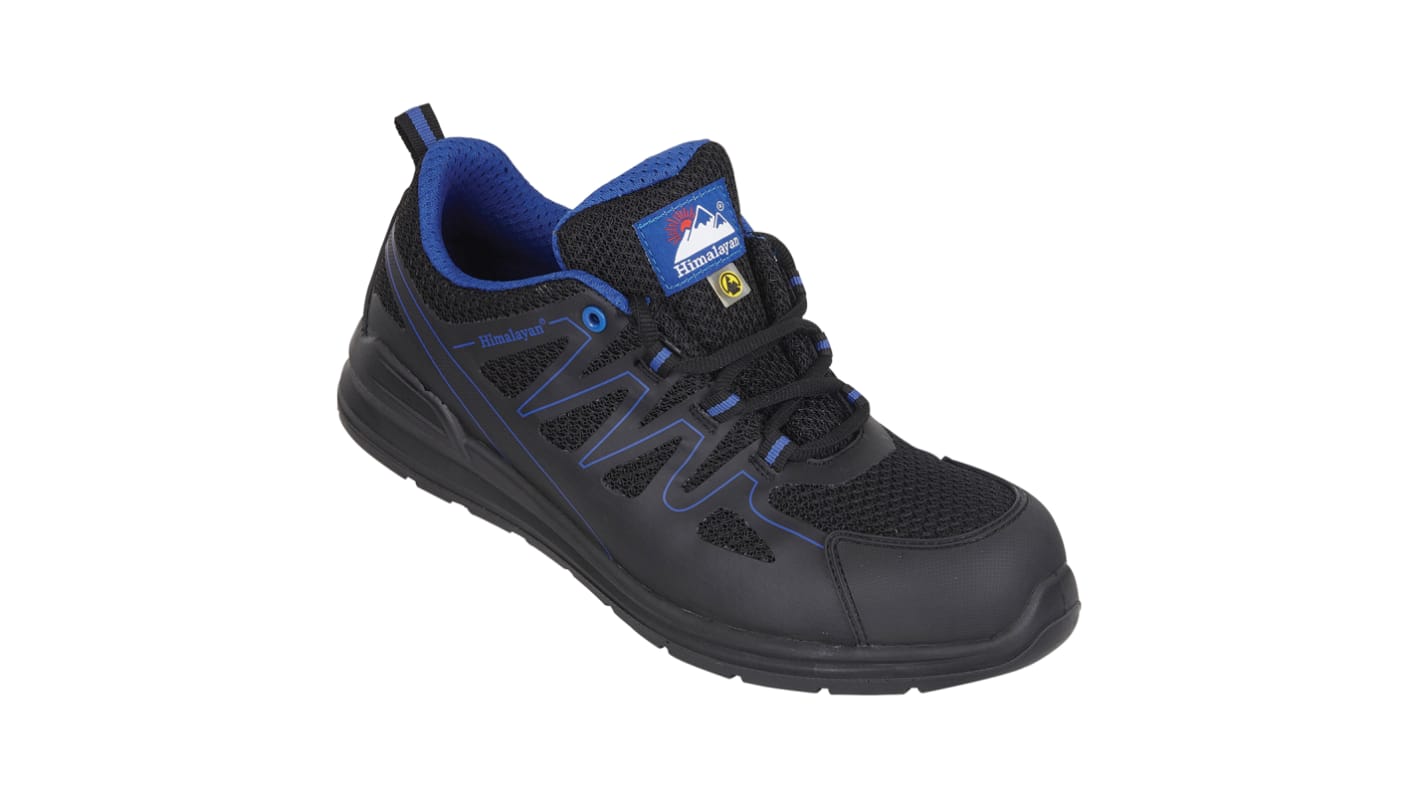 Scarpe sportive antinfortunistiche S1P Himalayan 4333, , Unisex tg. 37, col. Nero, con puntale di sicurezza