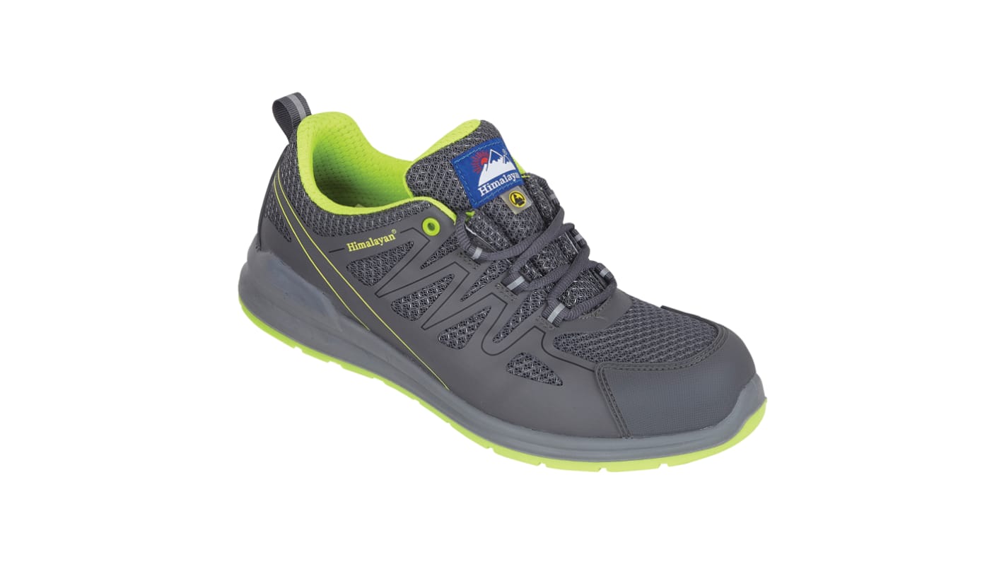 Himalayan 4334 Unisex Grey Non Metallic  Toe Capped Safety Trainers, UK 8, EU 42