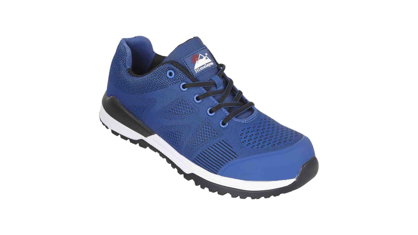 Himalayan Unisex Sicherheitshalbschuhe Blau, mit Zehen-Schutzkappe EN 20345 S1P, Größe 36 / UK 3