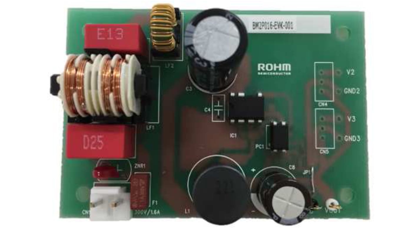 ROHM Non-Isolation Buck Converter BM2P016 Evaluation Board for BM2P016 for Non-Isolation Buck Converter