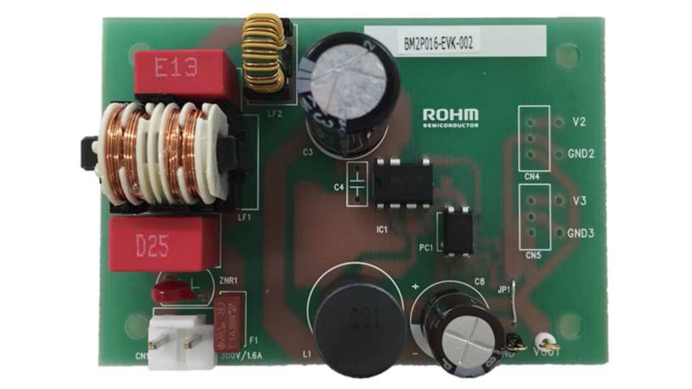 ROHM BM2P016 Entwicklungsbausatz Spannungsregler, Non-Isolation Buck Converter BM2P016 Evaluation Board