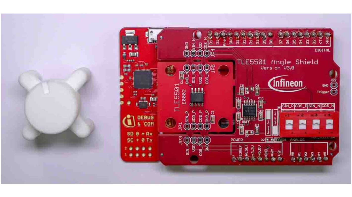 Kit de développement pour capteur Infineon pour Sonde coudée