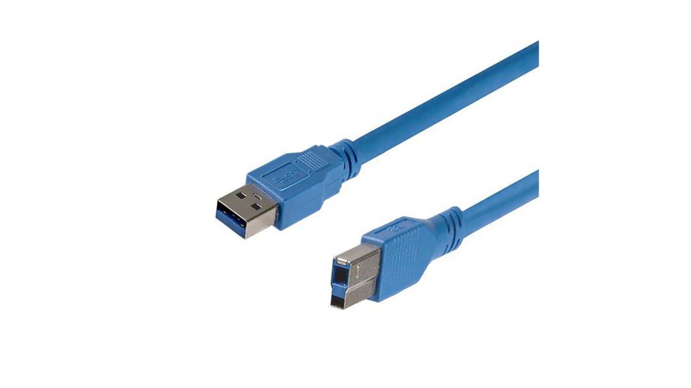 StarTech.com USB-kábel, Kék, 3m