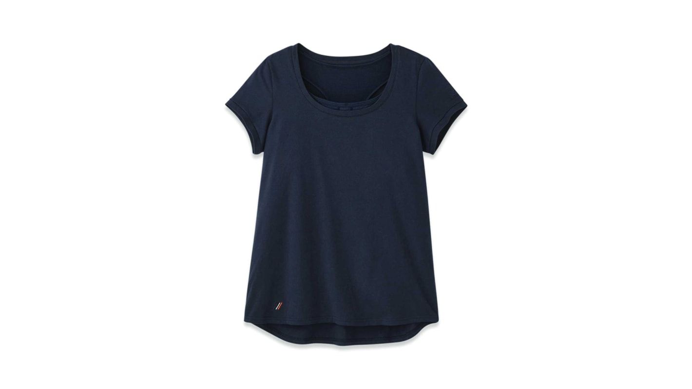 T-shirt manches courtes Bleu OLDA taille XXL, Polyester