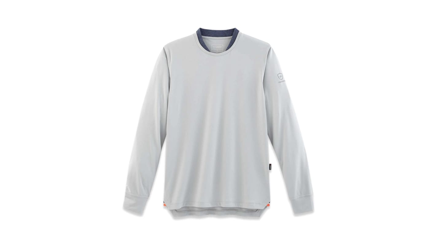 Parade Grey Polyester Long Sleeve T-Shirt, UK- L, EUR- L