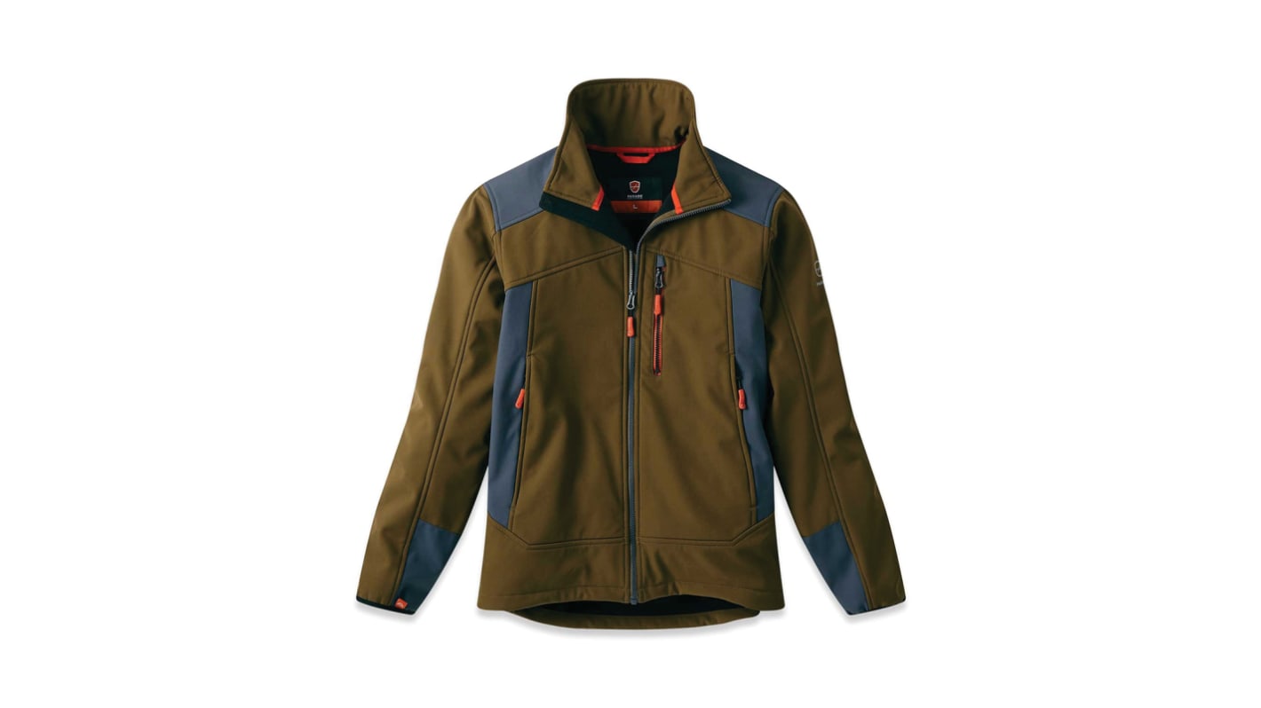 Chaqueta impermeable, Hombre, XXL, Caqui, Transpirable, impermeable OSTROV