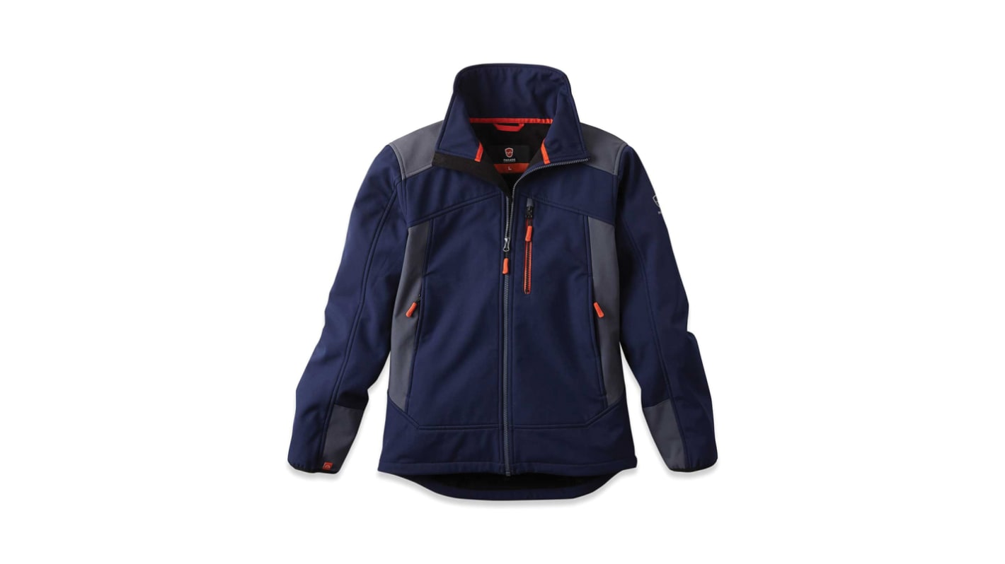 Veste Softshell Homme Parade OSTROV, Bleu marine, L, Respirant, Imperméable