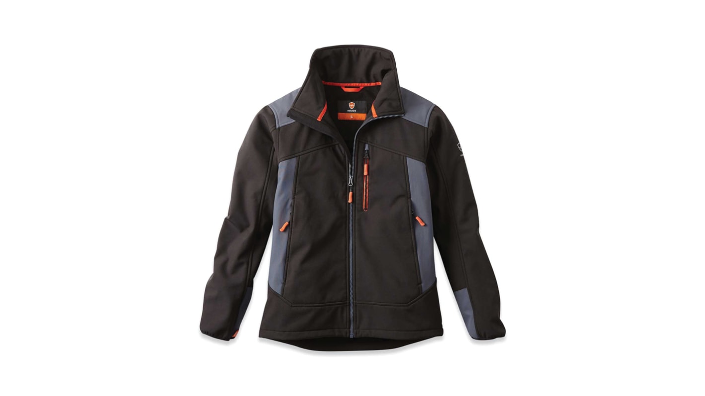 Chaqueta impermeable, Hombre, XL, Negro, Transpirable, impermeable OSTROV