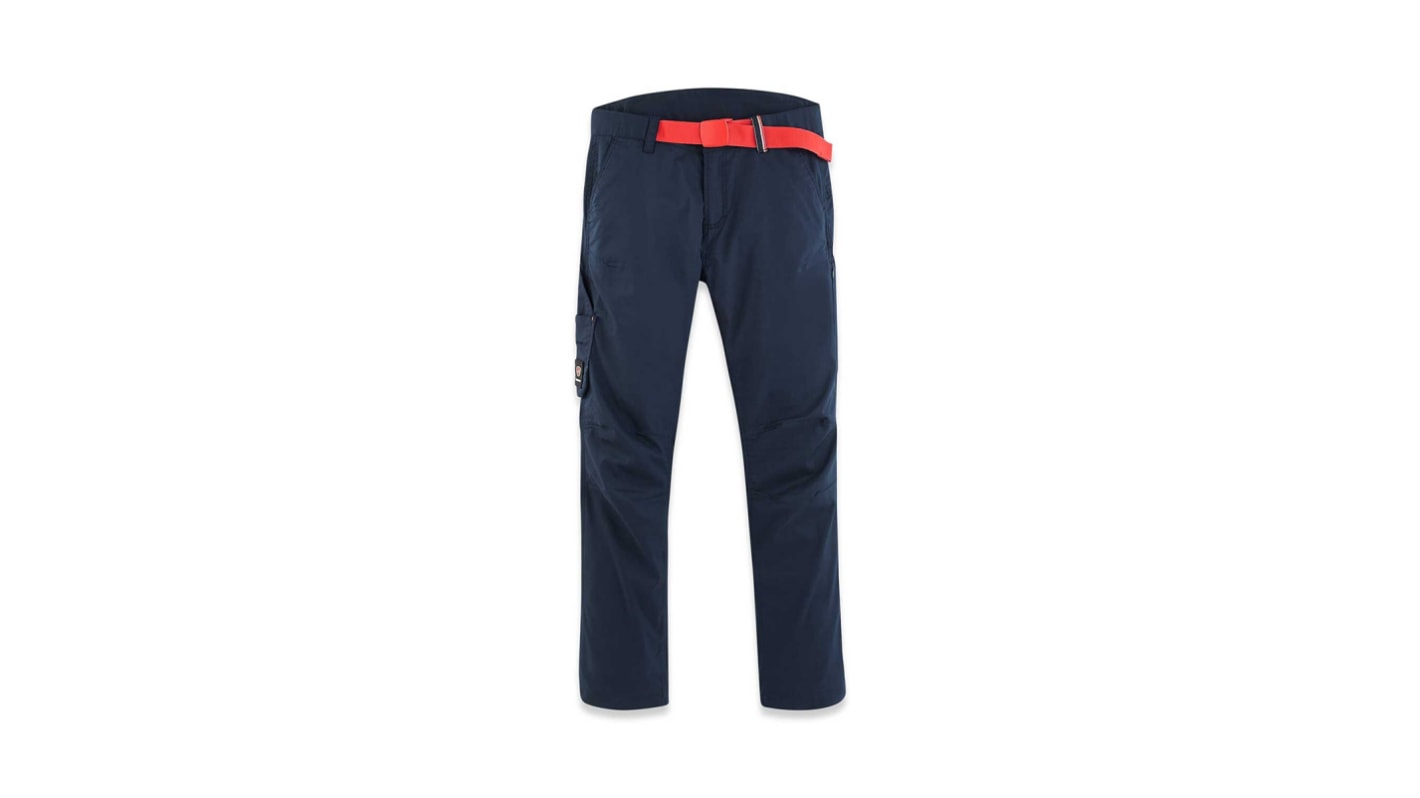 Parade BOGOTA Blue Cotton Work Trousers, 38 Waist