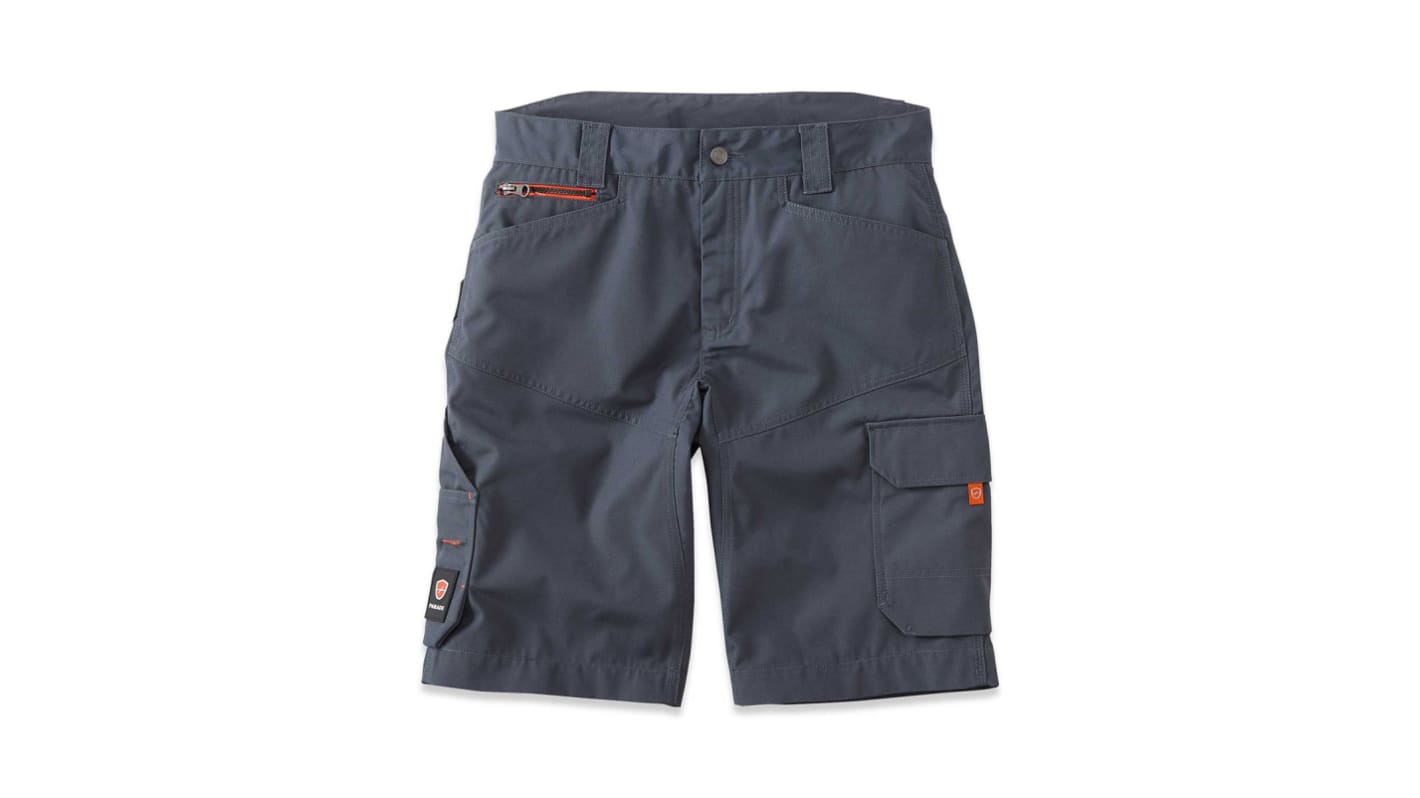 Parade BORA, Herren Arbeitsshorts, 35 % Baumwolle, 65 % Polyester Grau, Größe 42