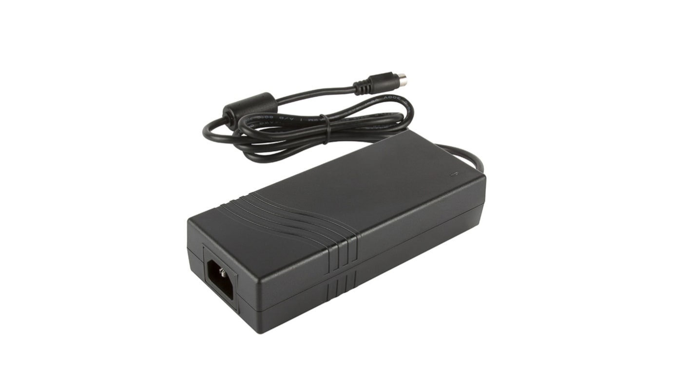 XP Power VES220 Steckernetzteil 220W, 100 → 240V ac, 12V dc / 18.3A, IEC 320-C14 Anschluss