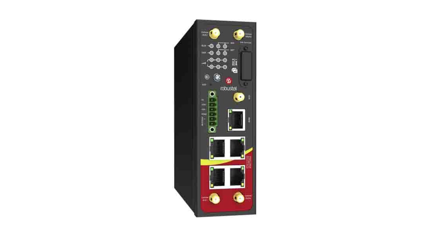 R2000-D4L1 | Robustel R2000 Dual 4G, WiFi, 4 Ports | RS