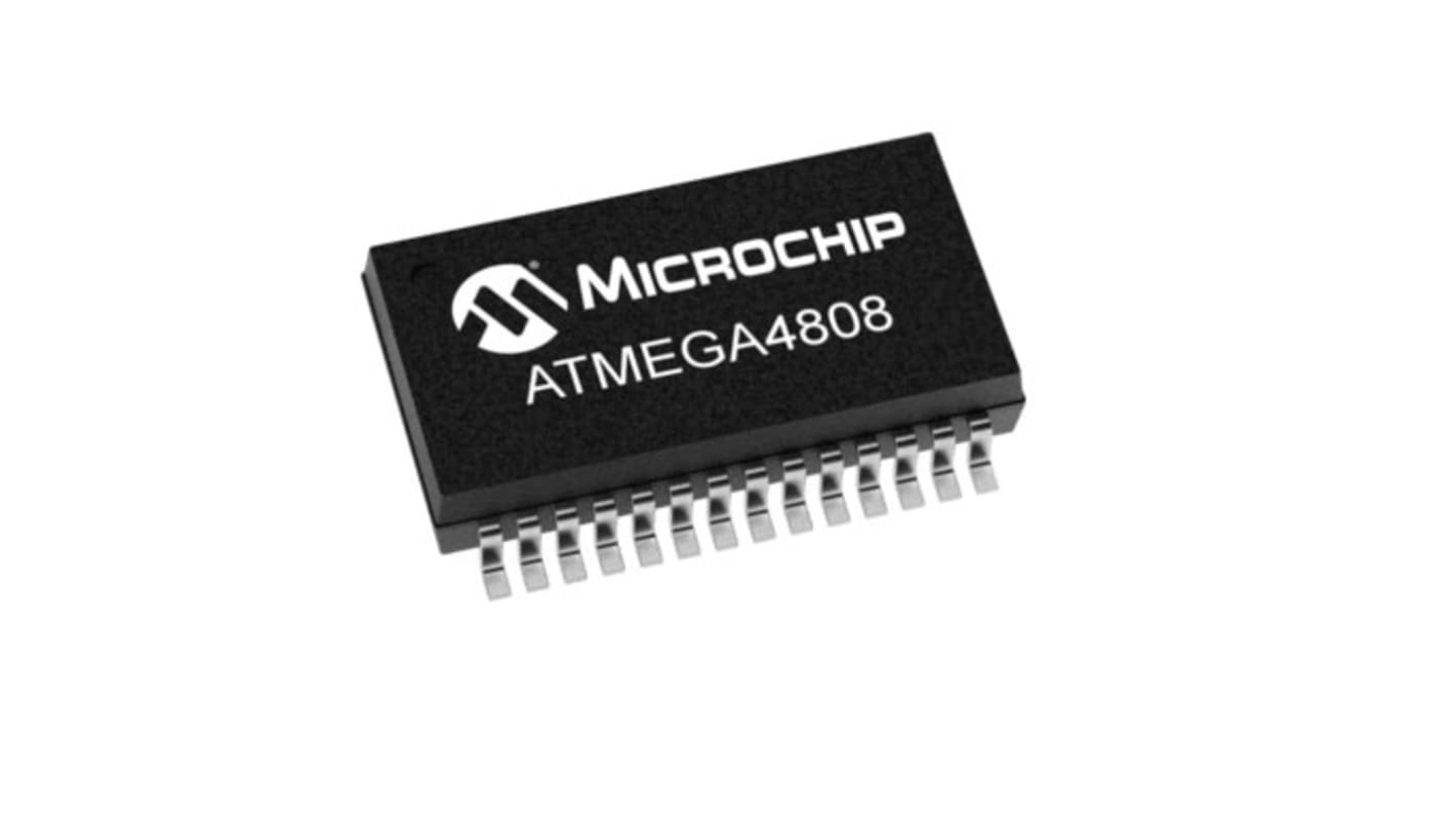 Microcontrôleur, 8bit, 6 Ko RAM, 48 Ko, 20MHz, SSOP 32, série ATmega