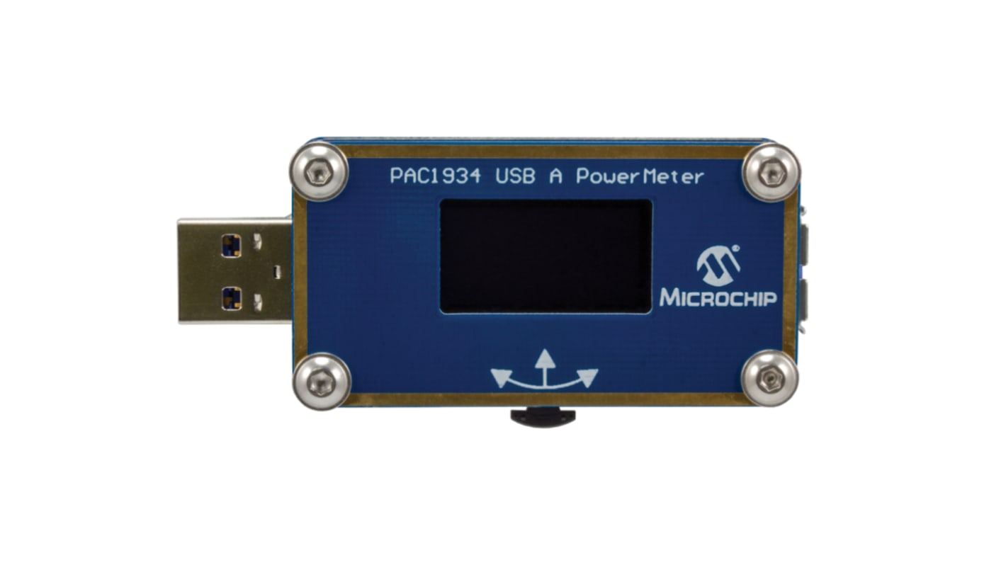 Microchip PAC1934 USB A PowerMeter - ADM00974