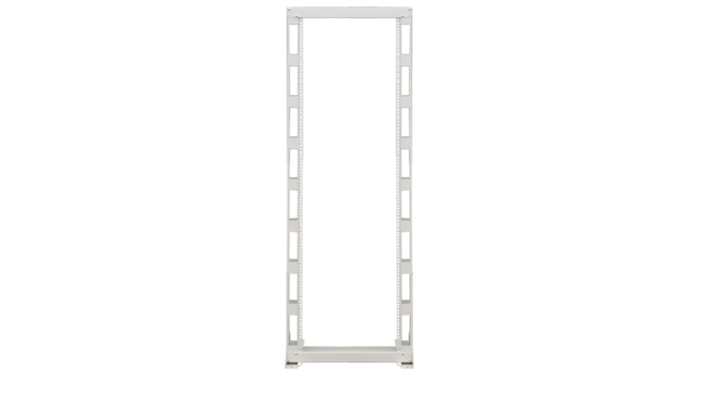 APW Grey 37U Steel Server Rack , with 2-Post Frame