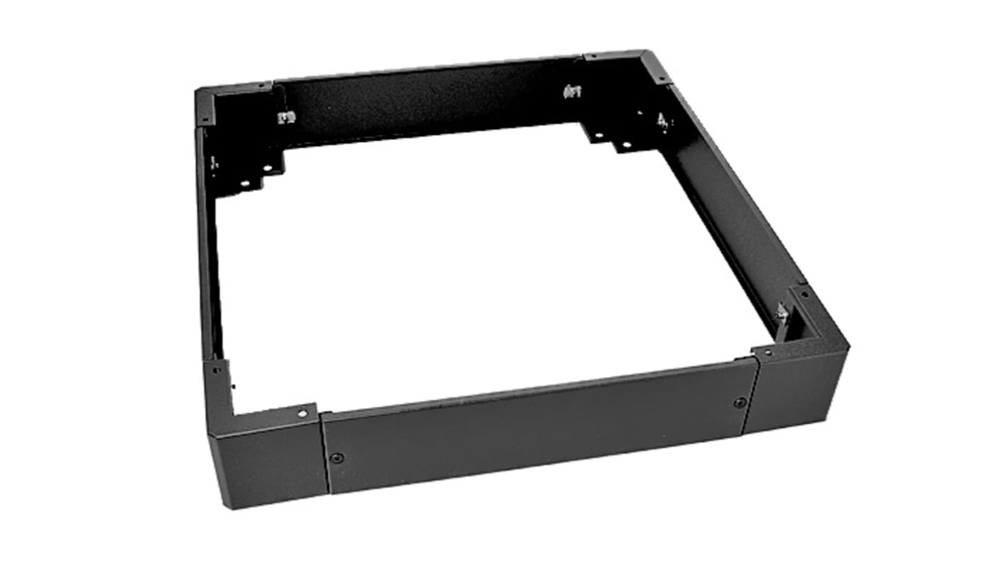 APW Sockel Schwarz, für Flexibler 19-Zoll-Schrank von Image ® mit mehreren Anwendungen, eigenständig, H. 100 mm, B.