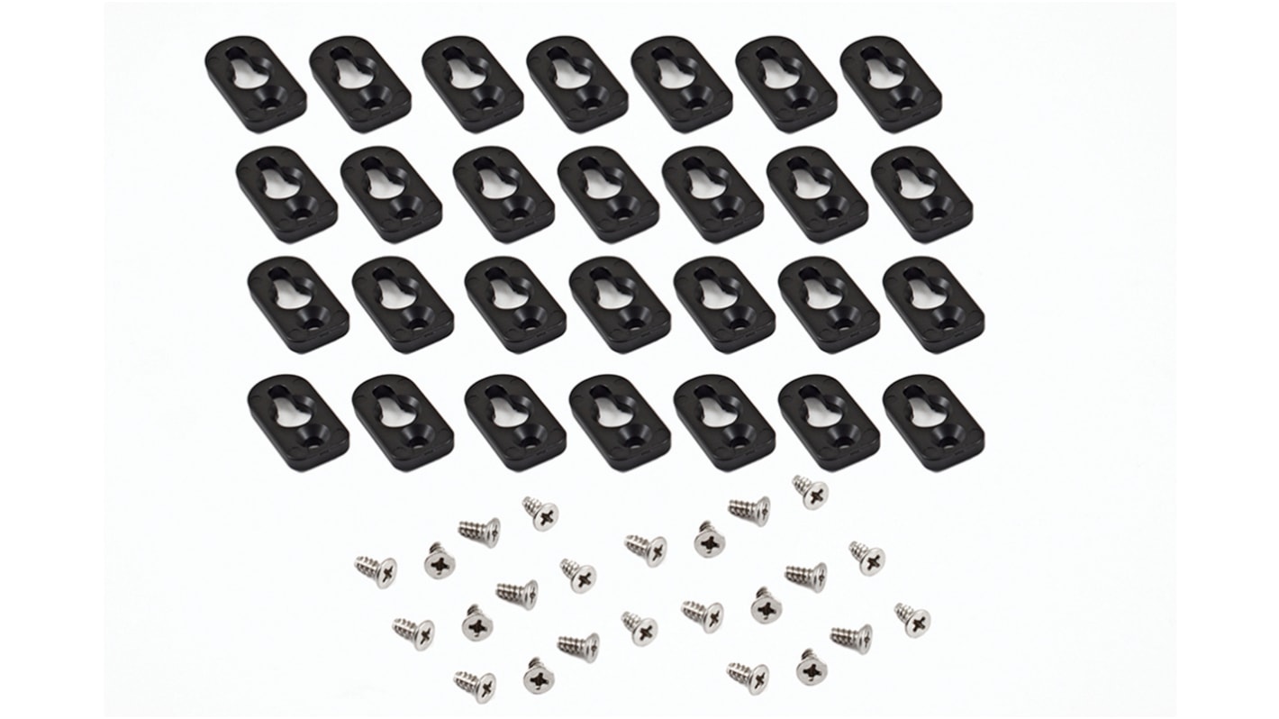 Hammond 1557 Series Polycarbonate Feet for Use with 1557 Series Enclosure