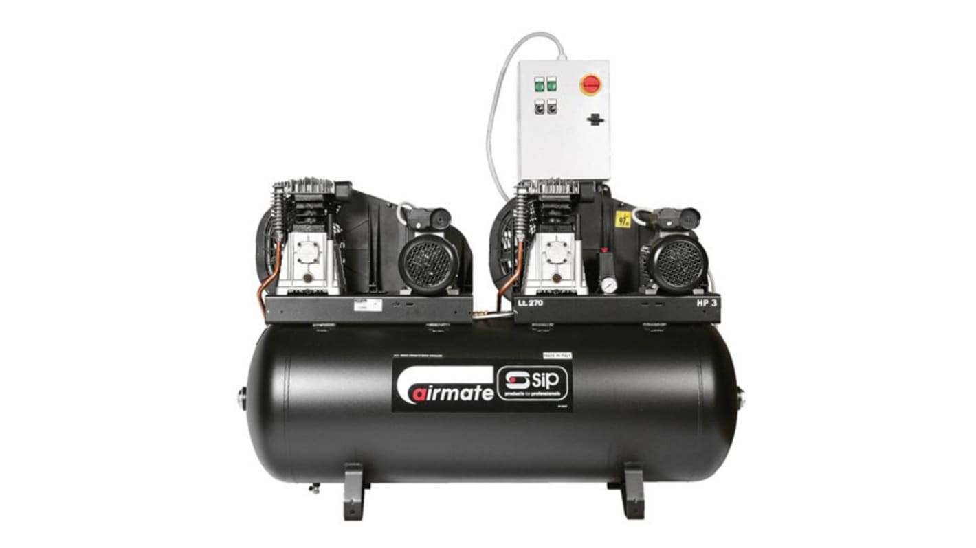 SIP 270 l Air Compressor, 10bar, 170kg