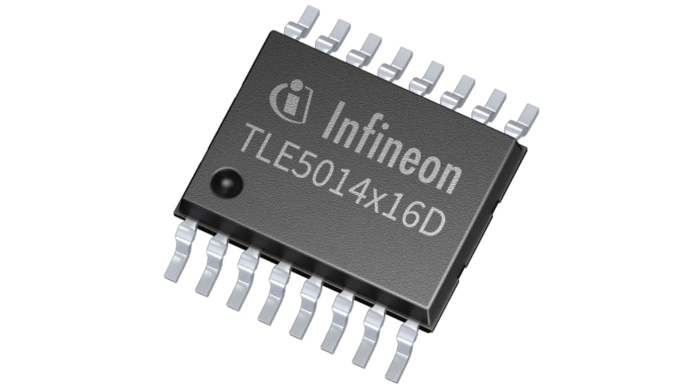 Infineon, 位置センサ, 16-Pin PG-DSO ISO 26262 位置センサ TLE5014C16D