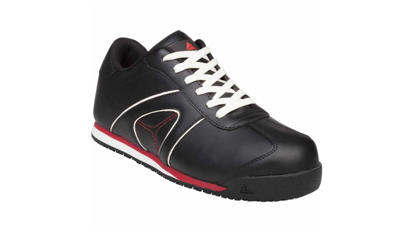 Scarpe sportive antinfortunistiche S3 Delta Plus D-SPIRIT tg. 37, col. Nero, resistenti all'acqua, con puntale di