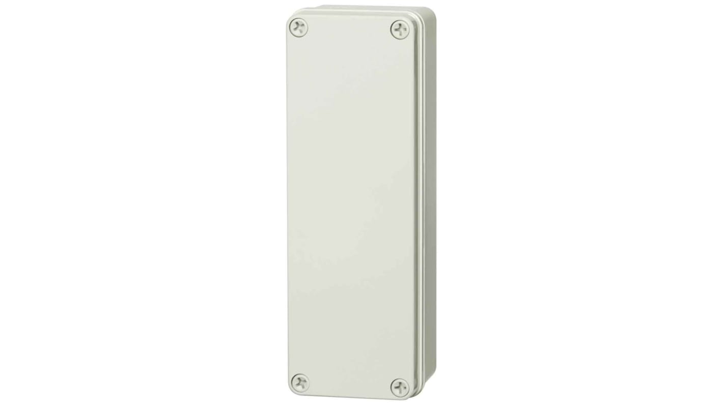 Caja Fibox de Policarbonato Gris, 230 x 80 x 65mm, IP67