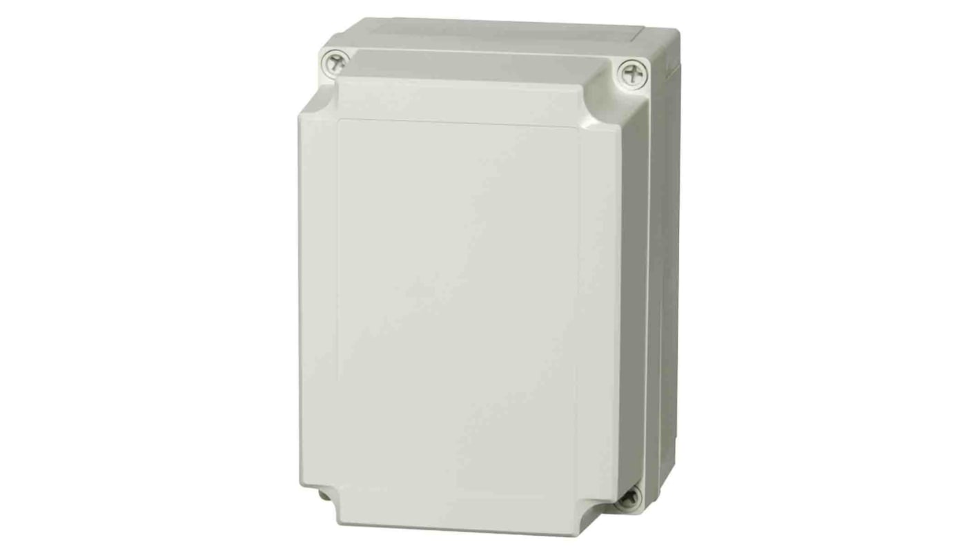 Caja Fibox de Policarbonato Gris, 180 x 130 x 150mm, IP67