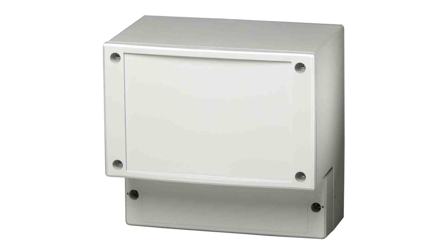 Caja Fibox de Policarbonato Gris, 188 x 160 x 89mm, IP67