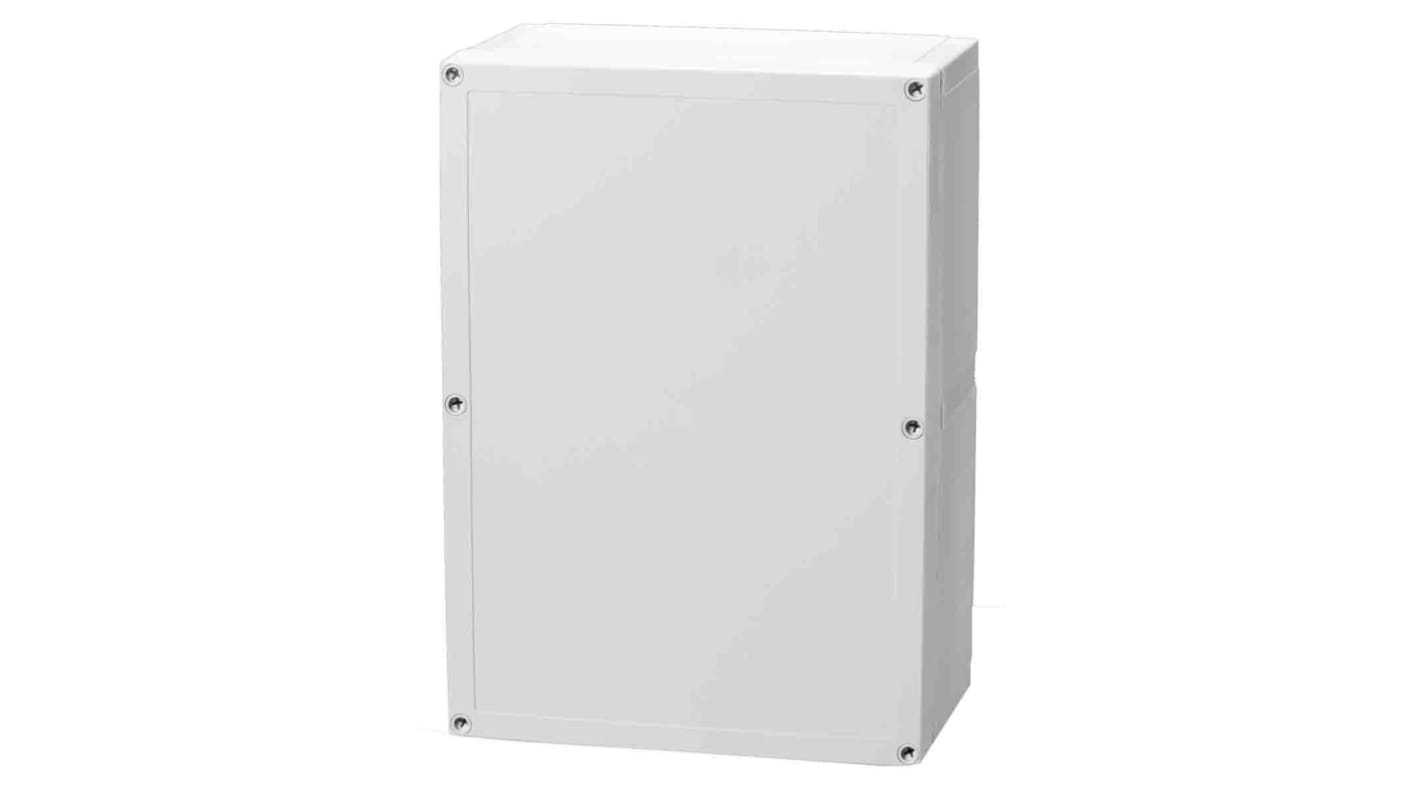 Fibox Grey Polycarbonate Enclosure, IP66, IP67, IK08, Grey Lid, 360.1 x 255.1 x 152.1mm