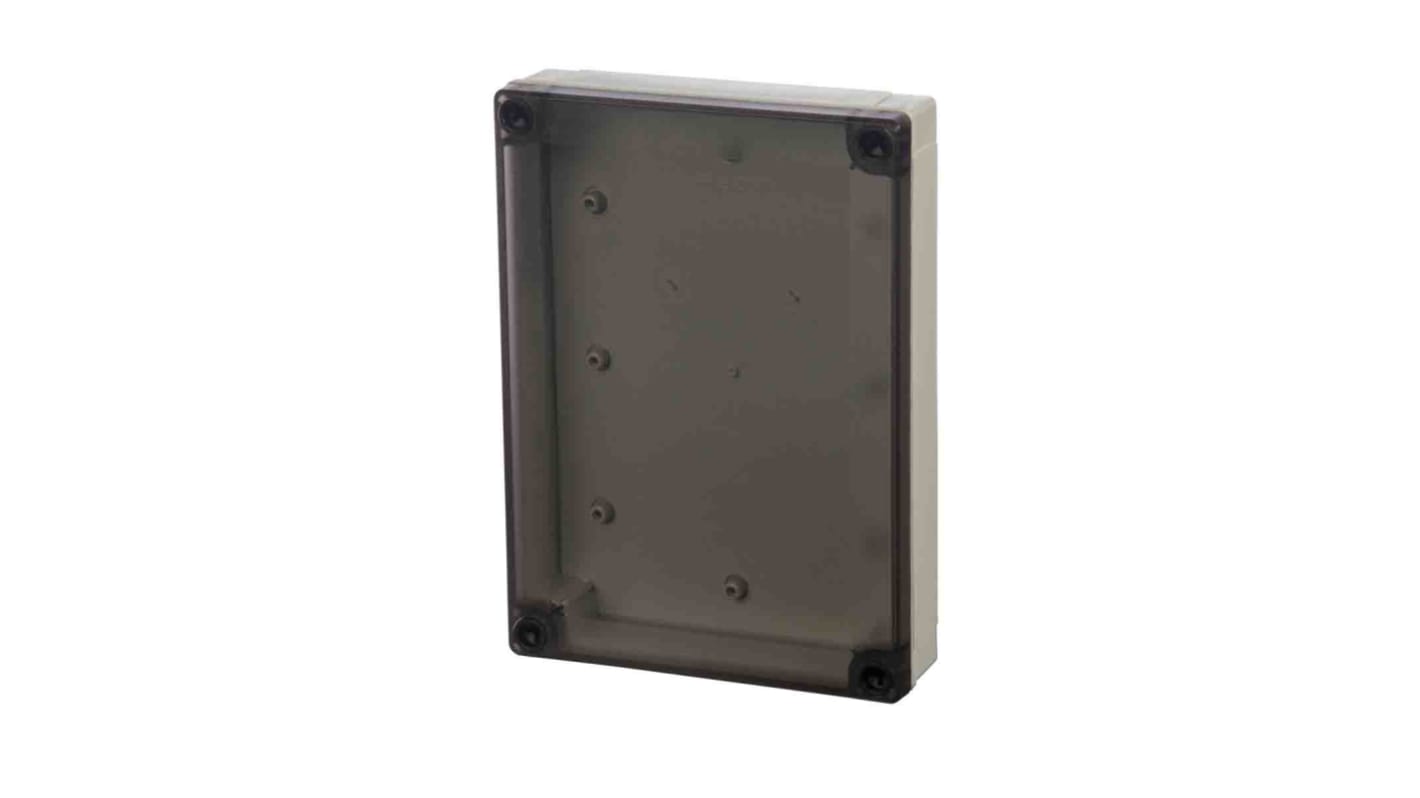 Caja Fibox de Policarbonato Gris, 180 x 130 x 50mm, IP67